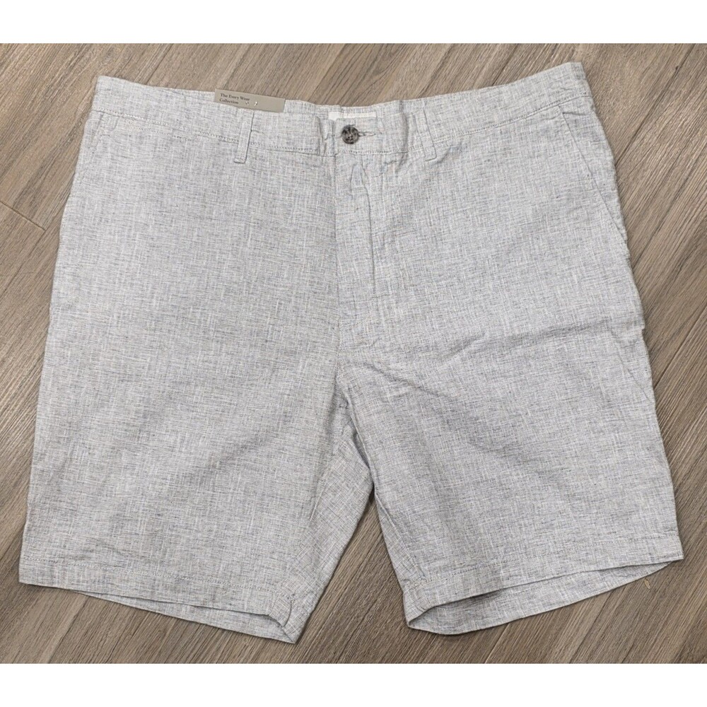 Goodfellow & Co Men's The Every Wear Flat-front Shorts 9" Inseam Size 40 Gray